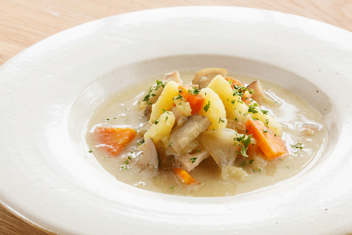 「たっぷりの根菜とお芋のとろみシチュー」_画像